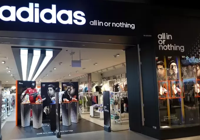 Adidas All in or Nothing Campaign Suntec Entrance
