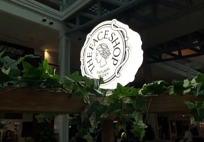 THE FACE SHOP Logo lightbox
