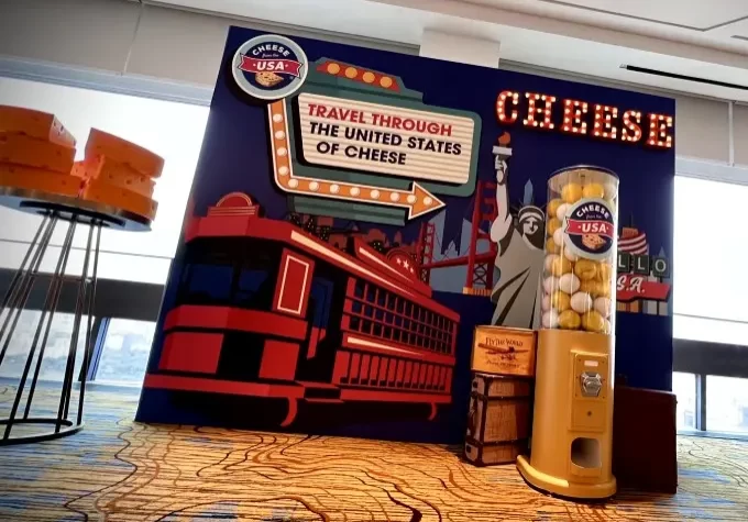 US DAIRY - Cheese Reception Event Backdrop
