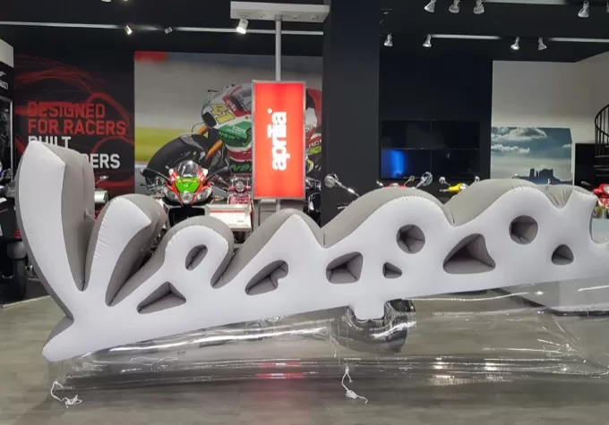 VESPA Inflatable Logo