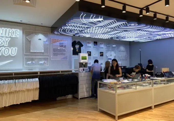 NIKE By You Section @ Jewel